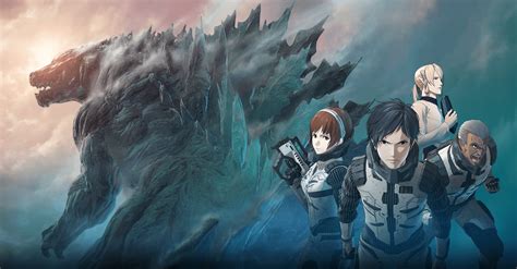 Godzilla: Planet of the Monsters (Anime) .